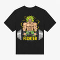 Men’s Anime Fighter Graphic Regular Fit T-Shirt