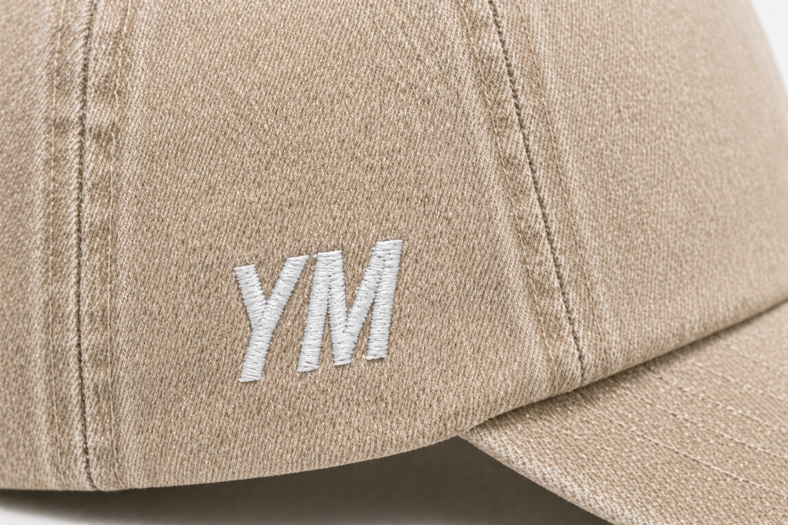 Young Muscat Beige Baseball Cap – Minimal Premium Streetwear Cap