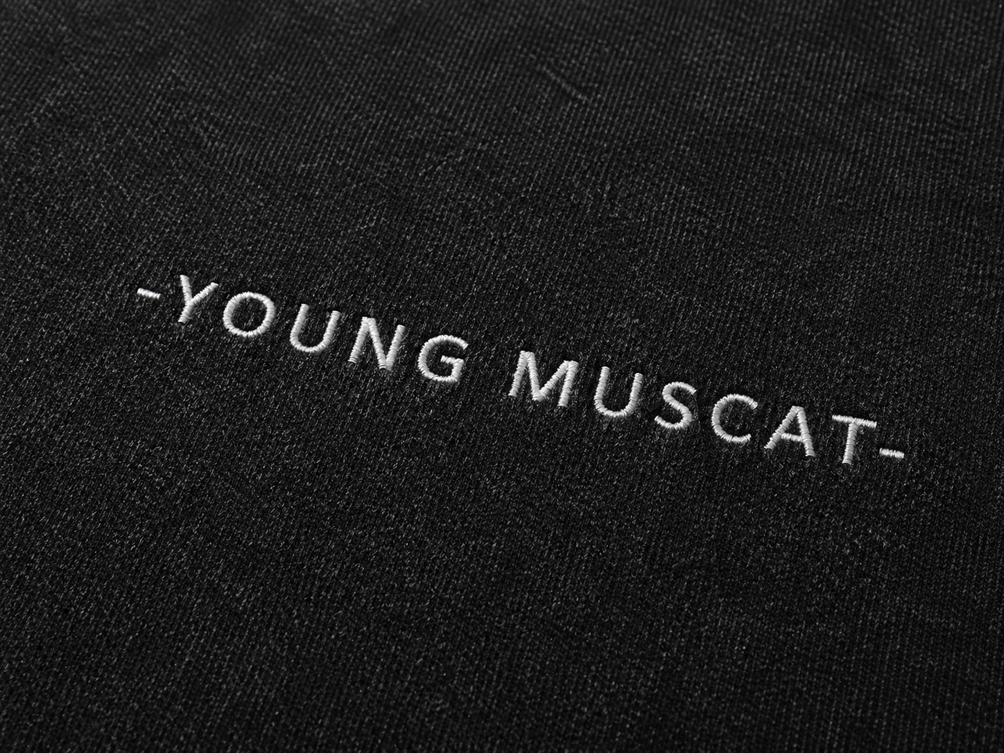 Young Muscat Regular Fit T-Shirt – Black Stonewash
