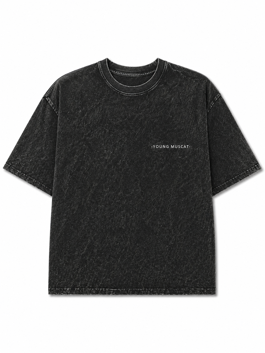 Young Muscat Oversized T-Shirt – Black Stonewash