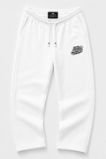 Young Muscat White Relaxed Fit Joggers – Premium Cotton Streetwear Pants