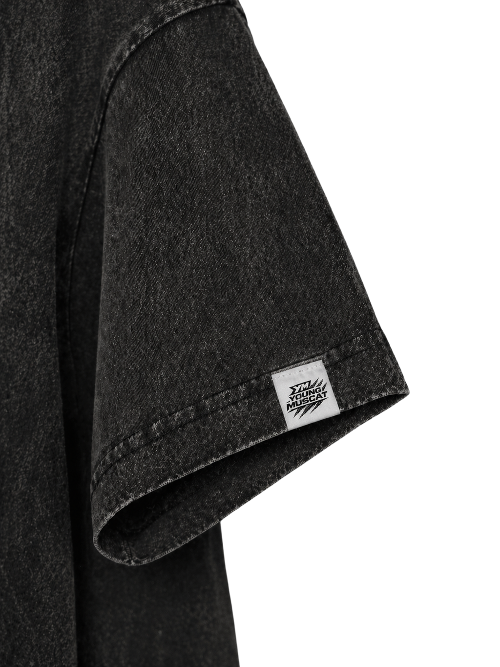 Young Muscat Oversized T-Shirt – Black Stonewash