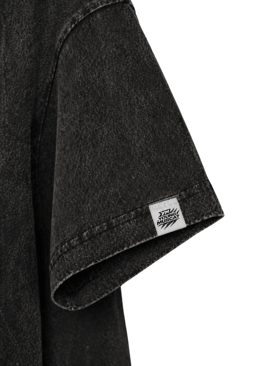 Young Muscat Oversized T-Shirt – Black Stonewash